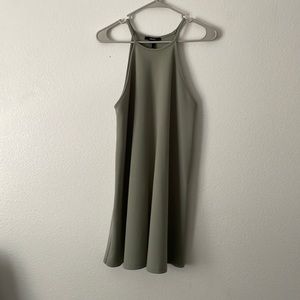 Sage green dress